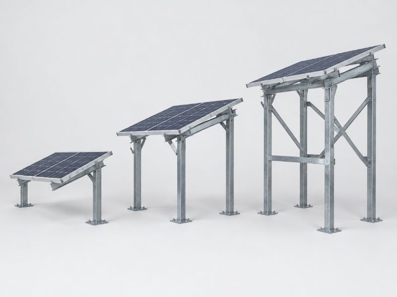 Mounting Hardware: three examples side by side