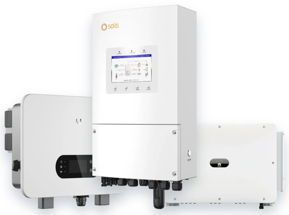 GoodWe, Solis and Huawei inverters