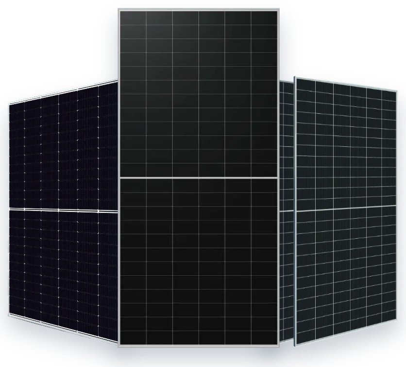 LONGi, Canadian Solar and Astronergy solar panels